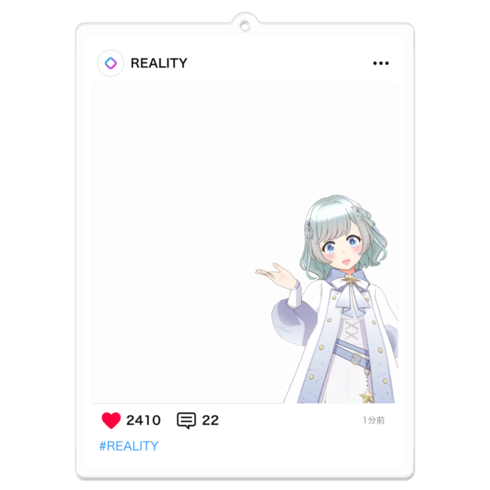 アクリルキーホルダー - 100 x 100 (mm)