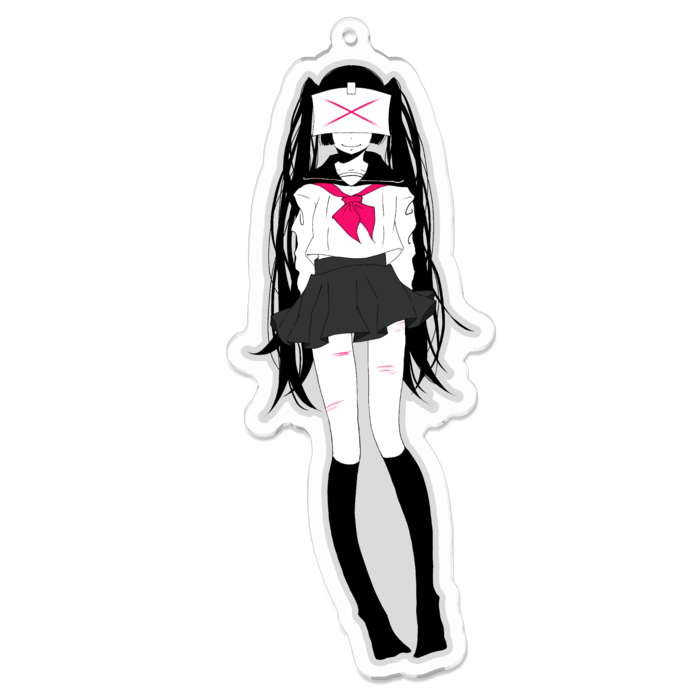 アクリルキーホルダー - 100 x 100 (mm)