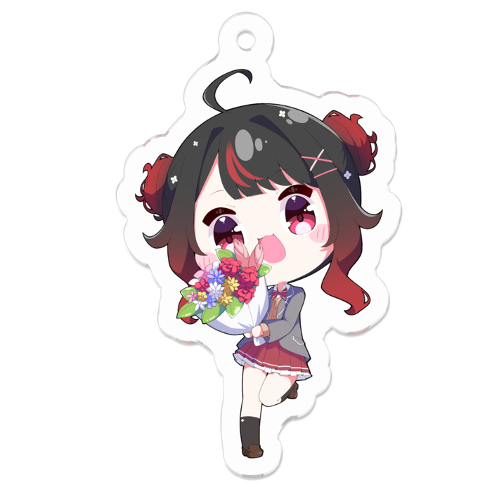 アクリルキーホルダーA - 50 x 50 (mm)