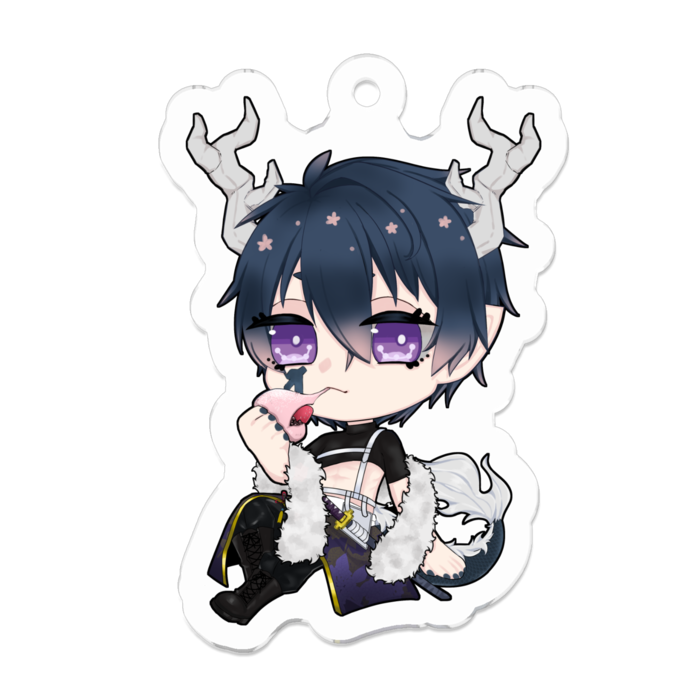 アクリルキーホルダー - 50 x 50 (mm)