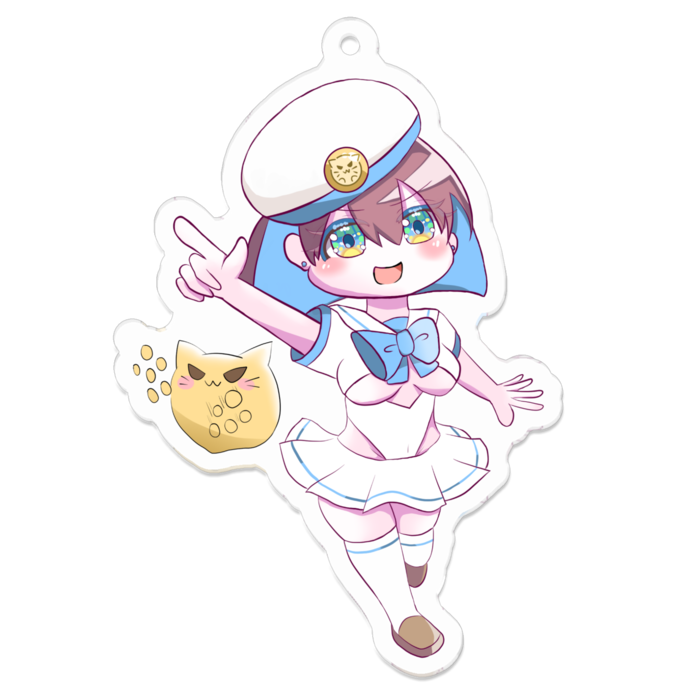 アクリルキーホルダー - 70 x 70 (mm)