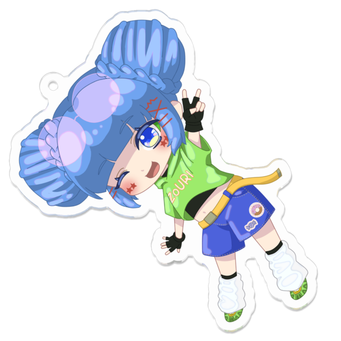 アクリルキーホルダー - 70 x 70 (mm)