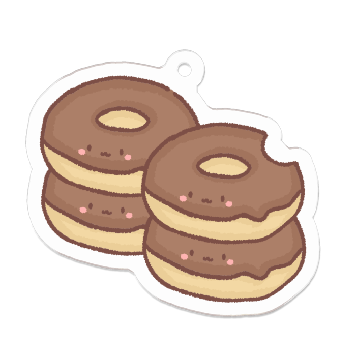 アクリルキーホルダー - 50 x 50 (mm)