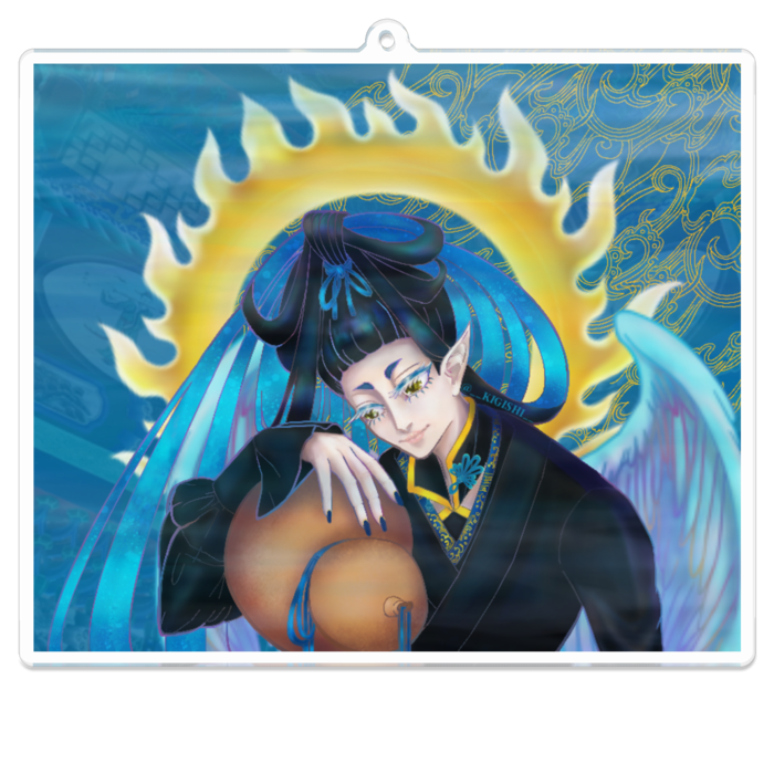 アクリルキーホルダー - 100 x 100 (mm)