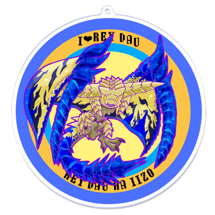 アクリルキーホルダー - 100 x 100 (mm)