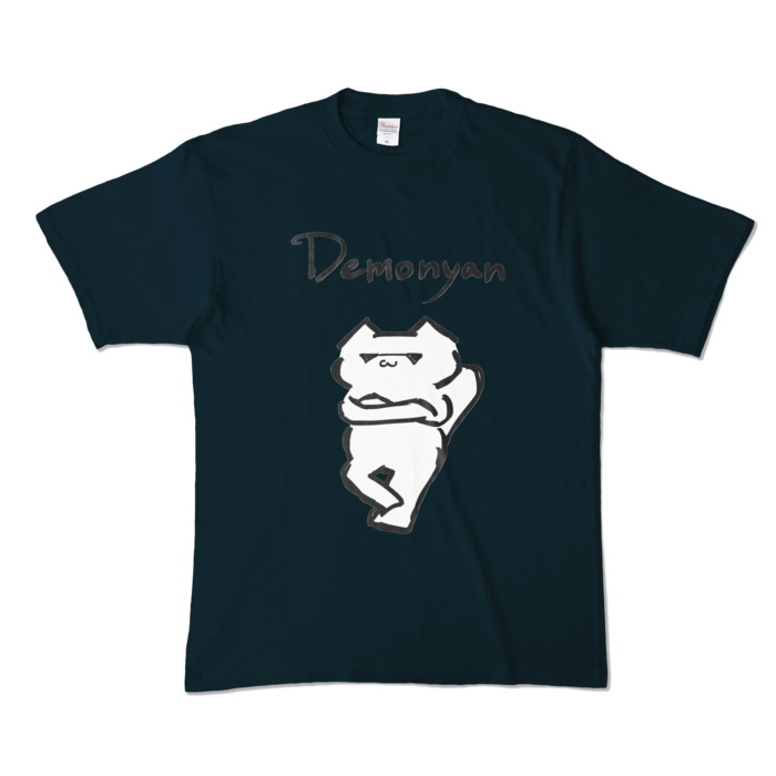 カラーTシャツ - XL - ネイビー (濃色)