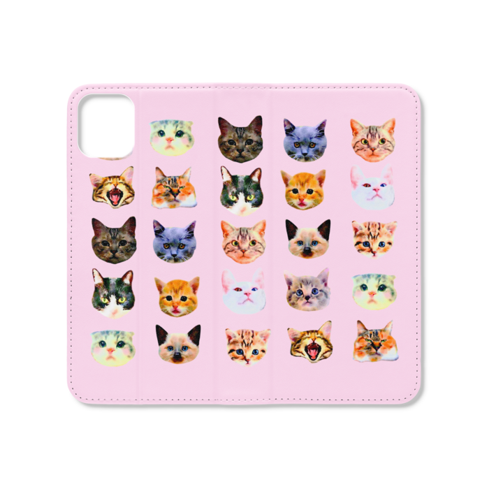 手帳型iPhoneケース(ベルトなし) - iPhone 11 Pro Max - ストラップ穴 なし