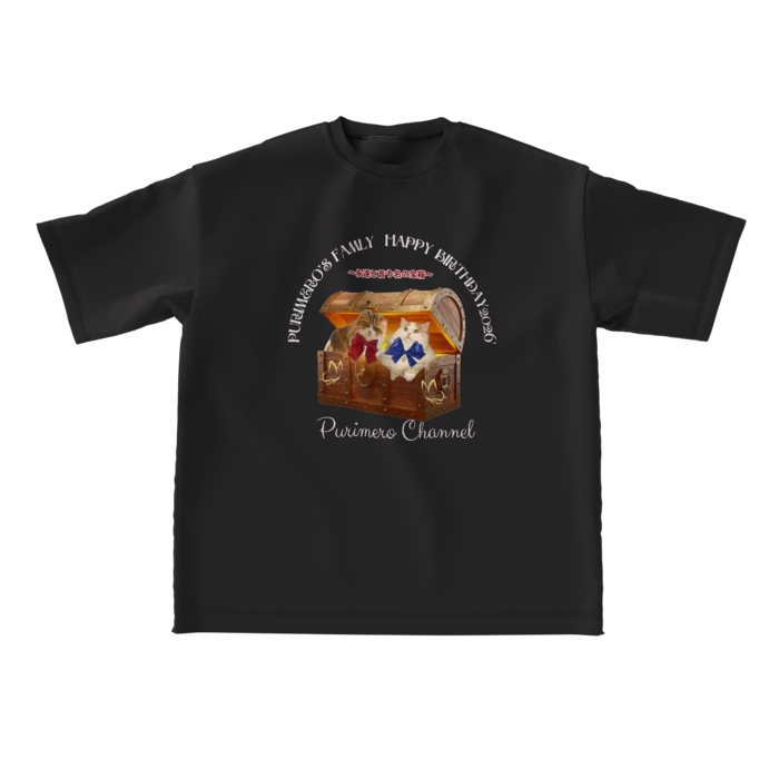 ビッグシルエットTシャツ - L -ブラック