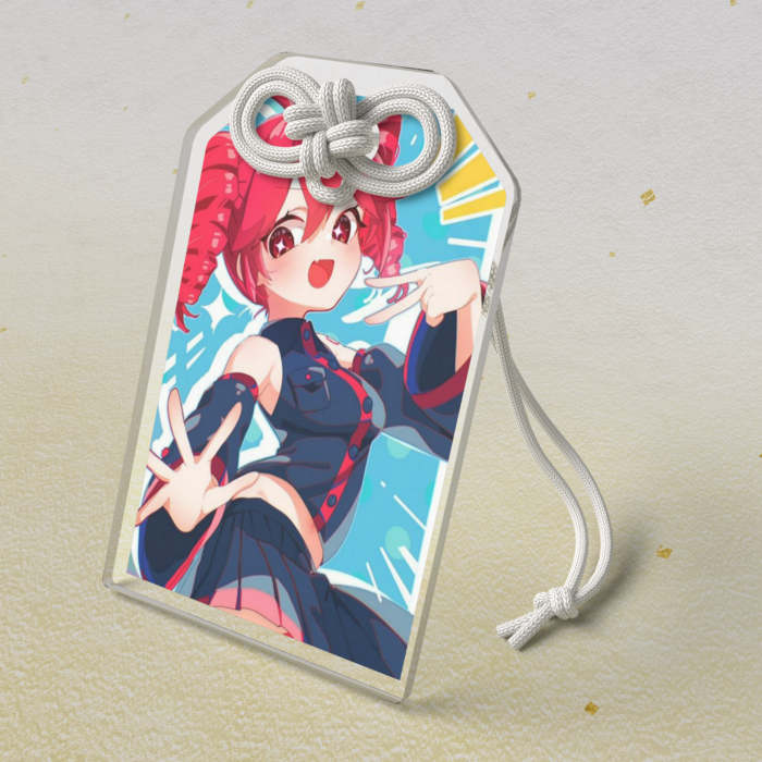 アクリルお守り - 50 × 80mm