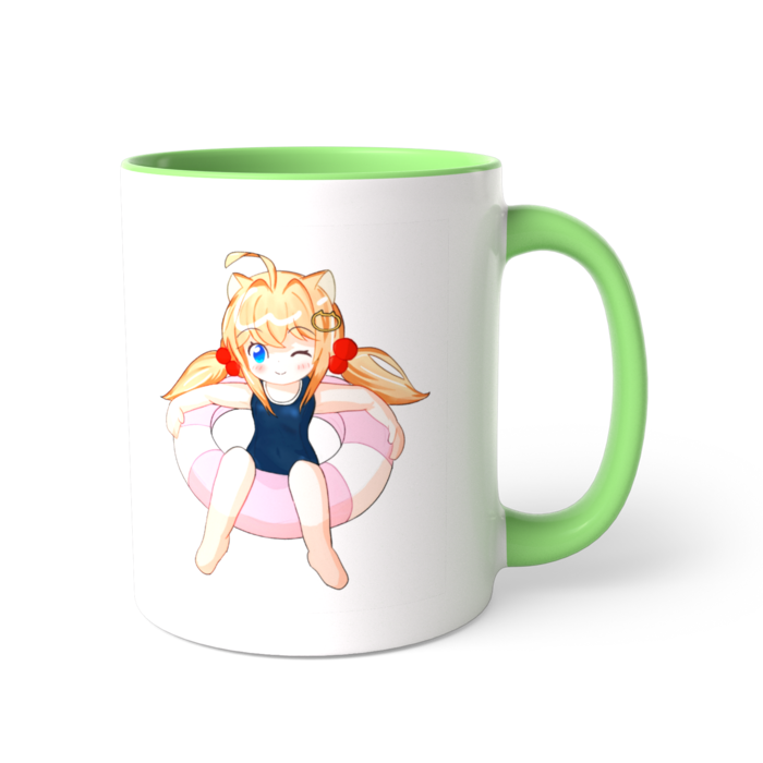 ツートンカラーマグカップ - 直径 8.2cm / 高さ 9.5cm(1)