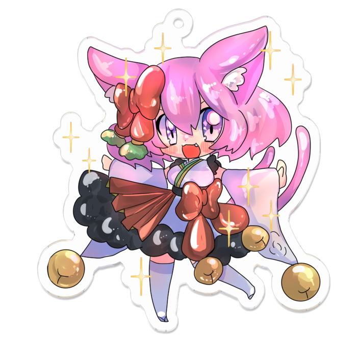 アクリルキーホルダー - 70 x 70 (mm)