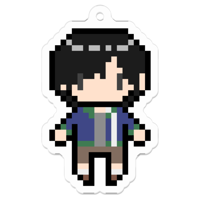 アクリルキーホルダー(コーティング) - 50 x 50 (mm)