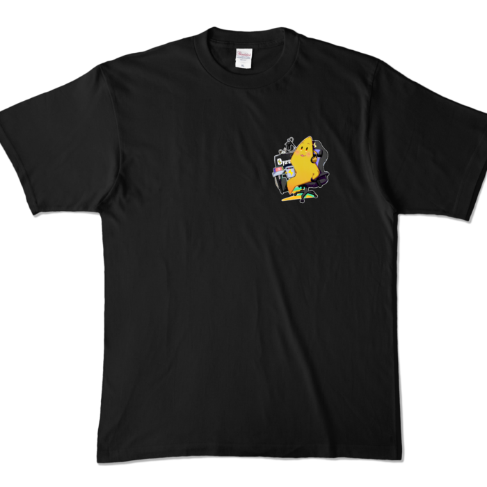 カラーTシャツ - XL - ブラック (濃色)