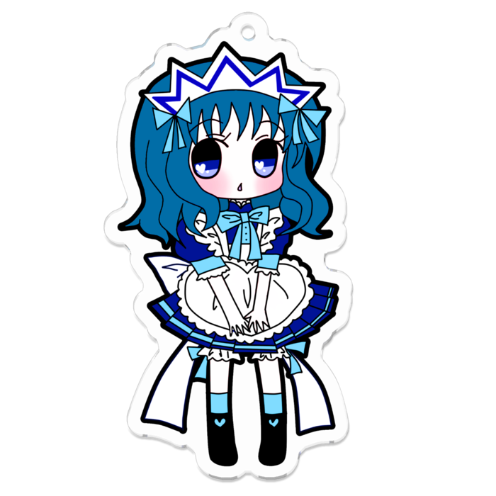アクリルキーホルダー - 70 x 70 (mm)