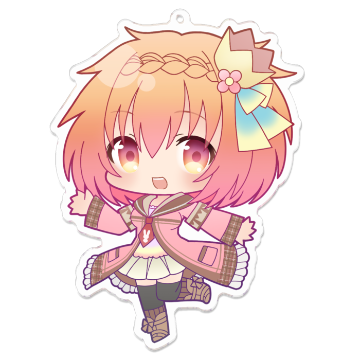アクリルキーホルダー - 100 x 100 (mm)