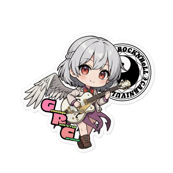 ステッカー - 100 x 100 (mm)