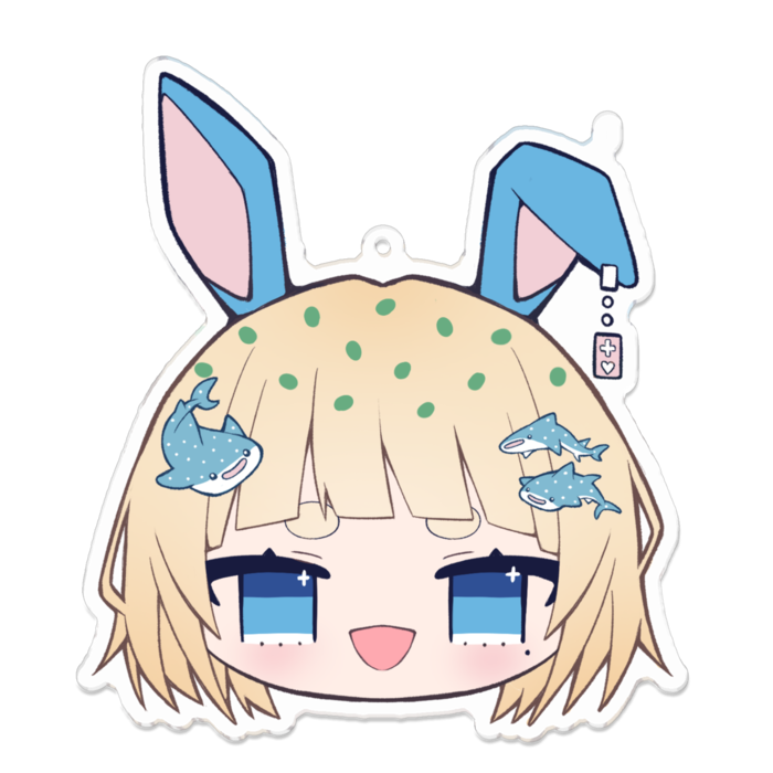 アクリルキーホルダー - 100 x 100 (mm)