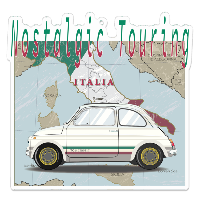 アクリルキーホルダー - 100 x 100 (mm)