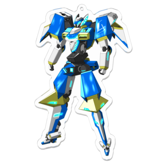 アクリルキーホルダー - 100 x 100 (mm)