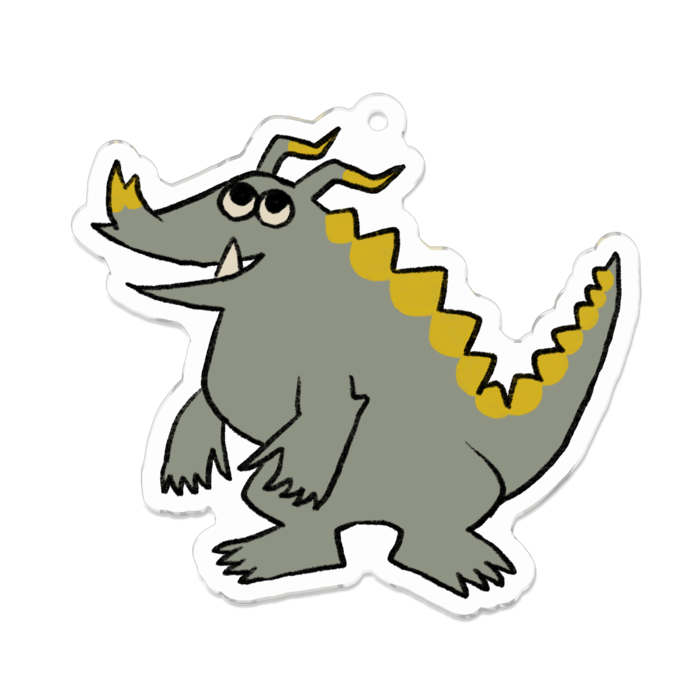 アクリルキーホルダー - 70 x 70 (mm)