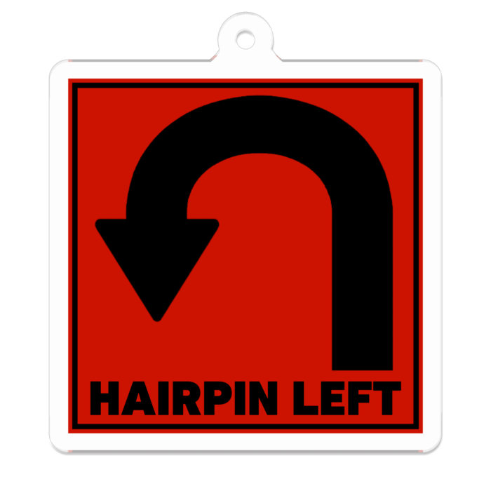 HAIRPIN LEFT