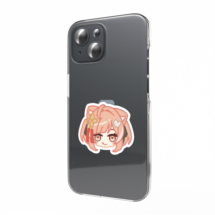 スマホステッカー - W55 × H91mm 以内【イチゴ①】