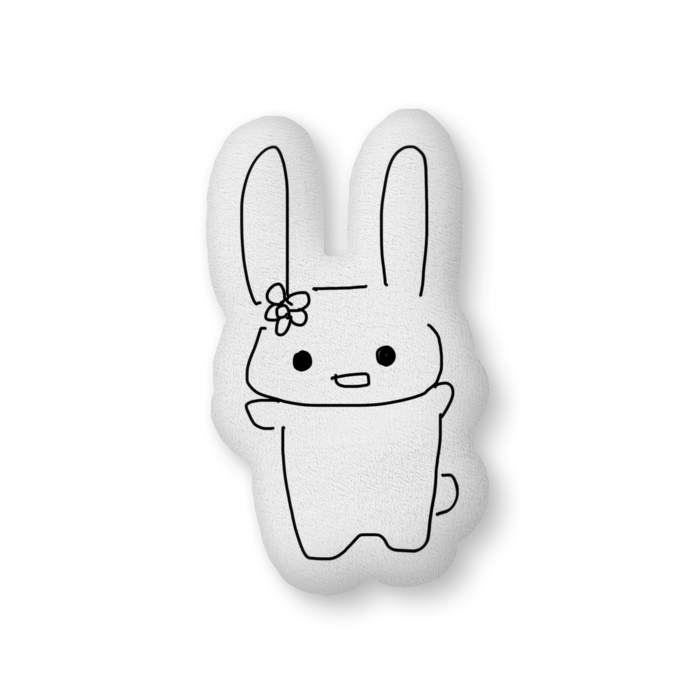 ふかふかクッション - 中（H56×W36cm） - 片面