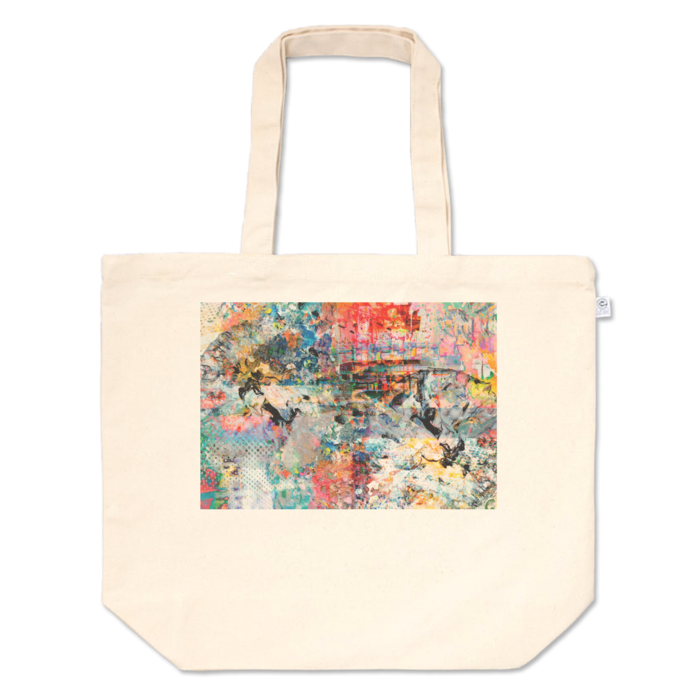 トートバッグ - L - プリント面積中