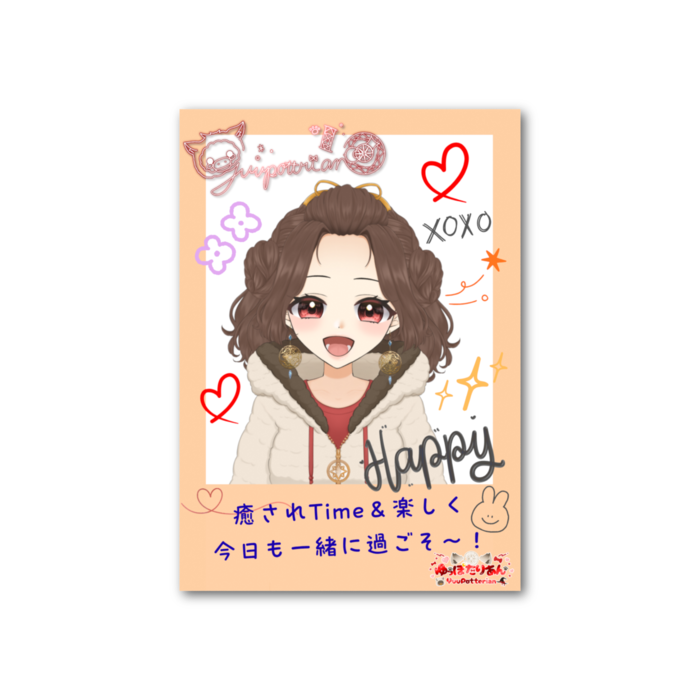 ひつじヘアVer. チェキ風フォトカード