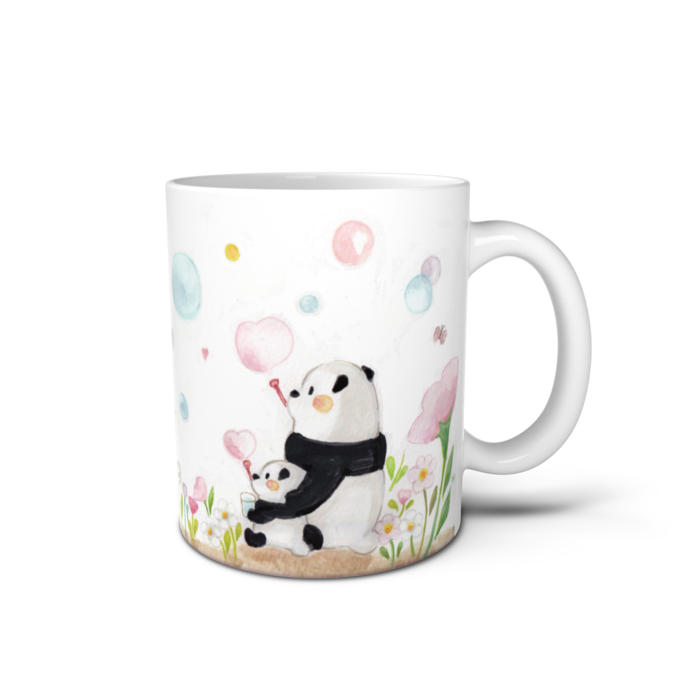 マグカップ - 直径 8 cm / 高さ 9.5 cm