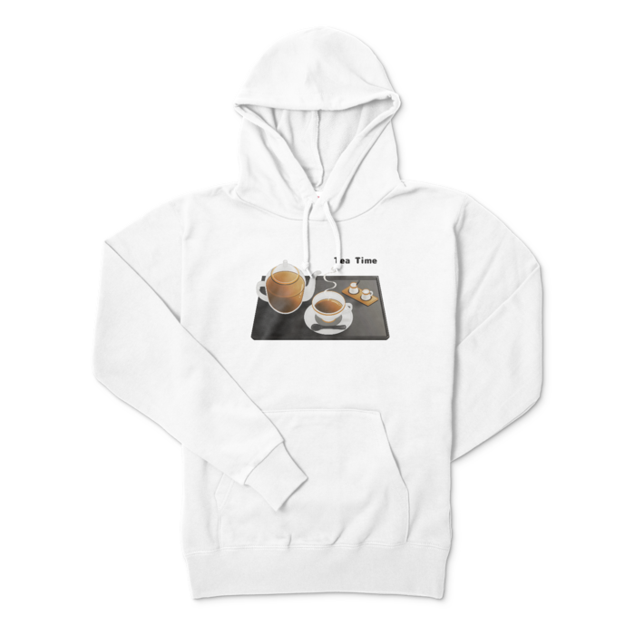 プルパーカー　白色　M