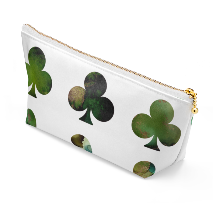 ポーチ - 長さ21.5cm / 高さ10cm - ホワイト