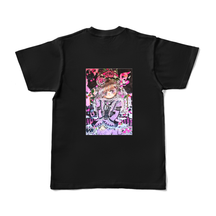 カラーTシャツ - S - ブラック (濃色)