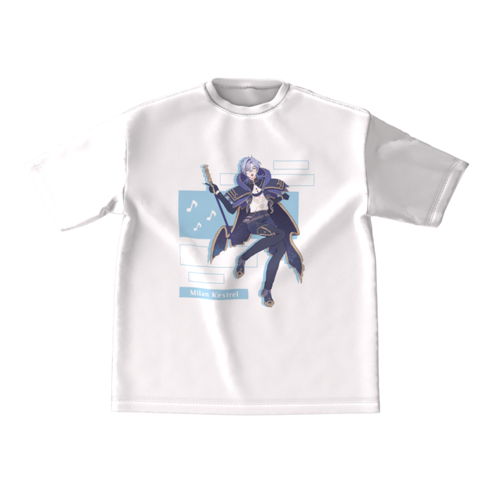 ビッグシルエットTシャツ - M -