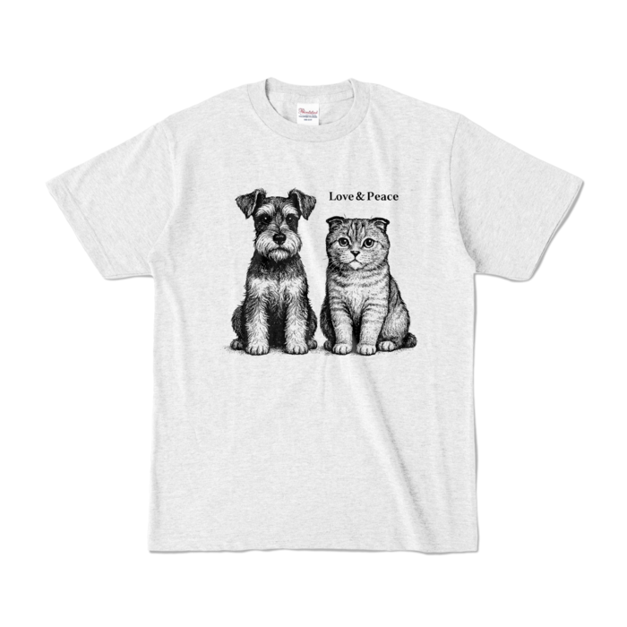 カラーTシャツ - S - アッシュ (淡色)