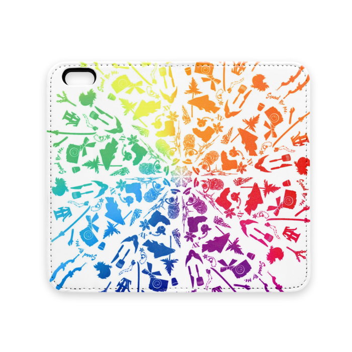 手帳型iPhoneケース（ベルトなし） - iPhone 6 / 6s - ストラップ穴 なし