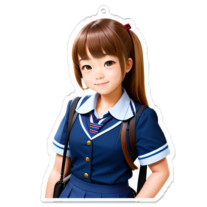 アクリルキーホルダー - 100 x 100 (mm)