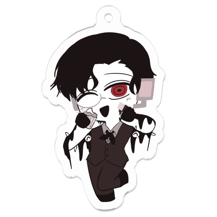 アクリルキーホルダー - 50 x 50 (mm)