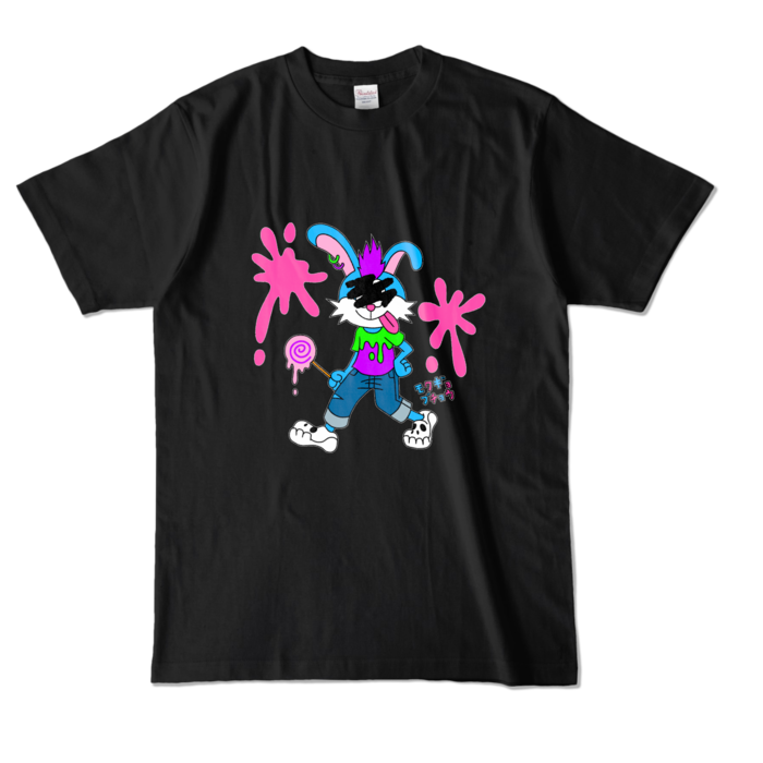 カラーTシャツ - L - ブラック (濃色)