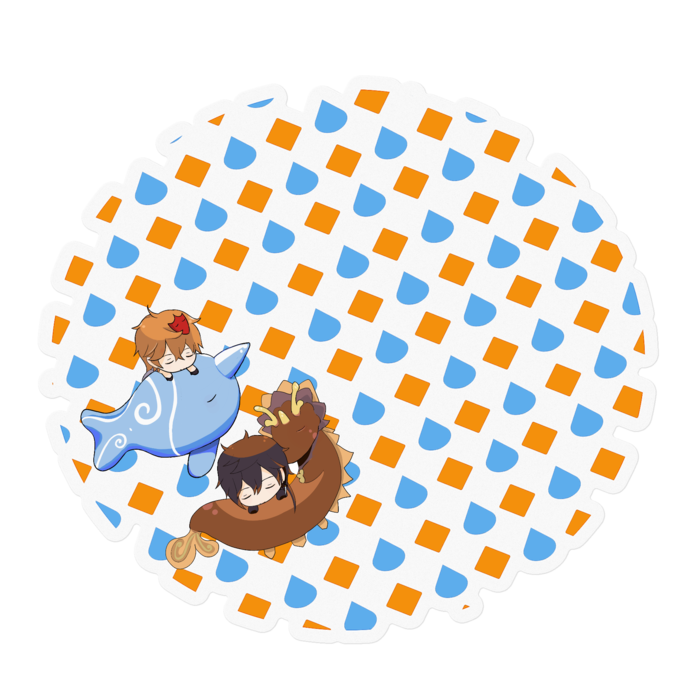 ステッカー - 100 x 100 (mm)