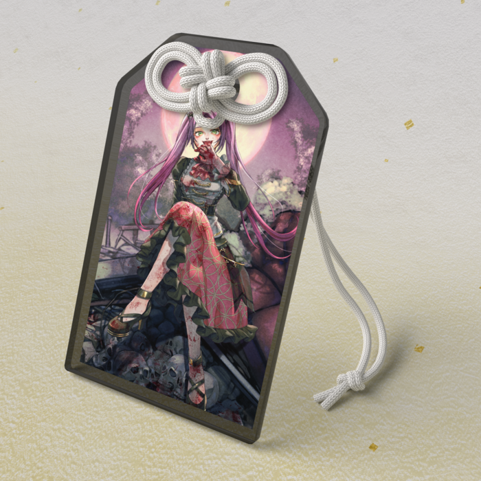 アクリルお守り - 50 × 80mm