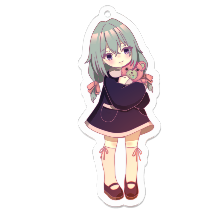 アクリルキーホルダー　70 x 70 (mm)