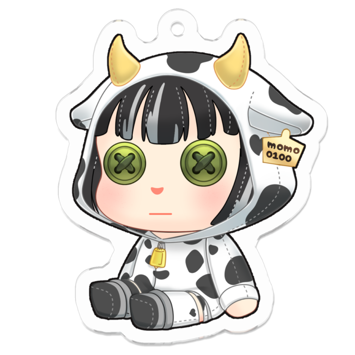 アクリルキーホルダー - 50 x 50 (mm)