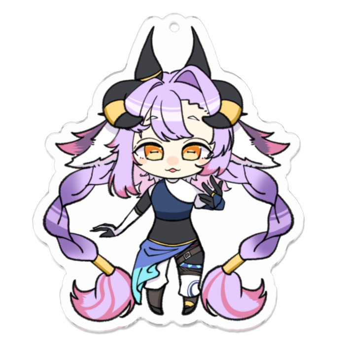 アクリルキーホルダー - 70 x 70 (mm)