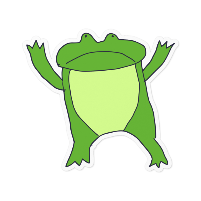 ステッカー - 100 x 100 (mm)