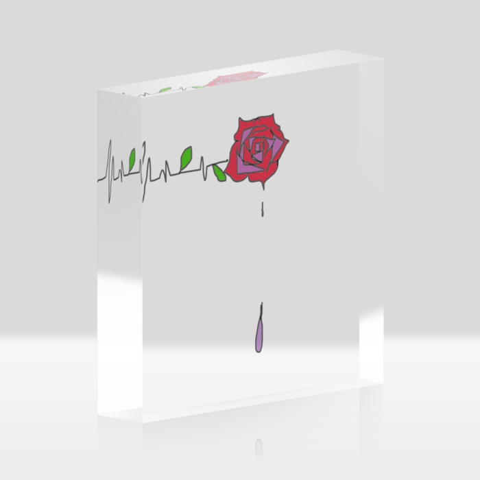 アクリルブロック - 100x100mm