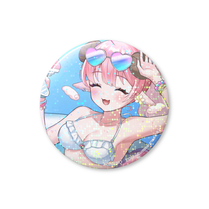 ホログラム缶バッジ - 56mm