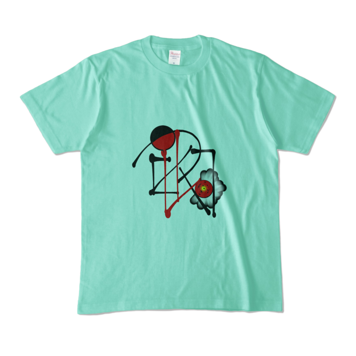 カラーTシャツ - M - アイスグリーン (淡色)