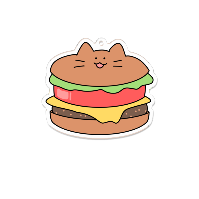 アクリルキーホルダー - 100 x 100 (mm)