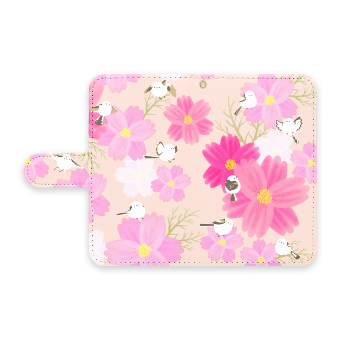 手帳型Androidケース - S - ストラップ穴 あり